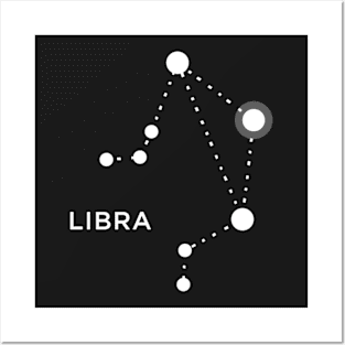 Libra Zodiac Constellation Sign Posters and Art